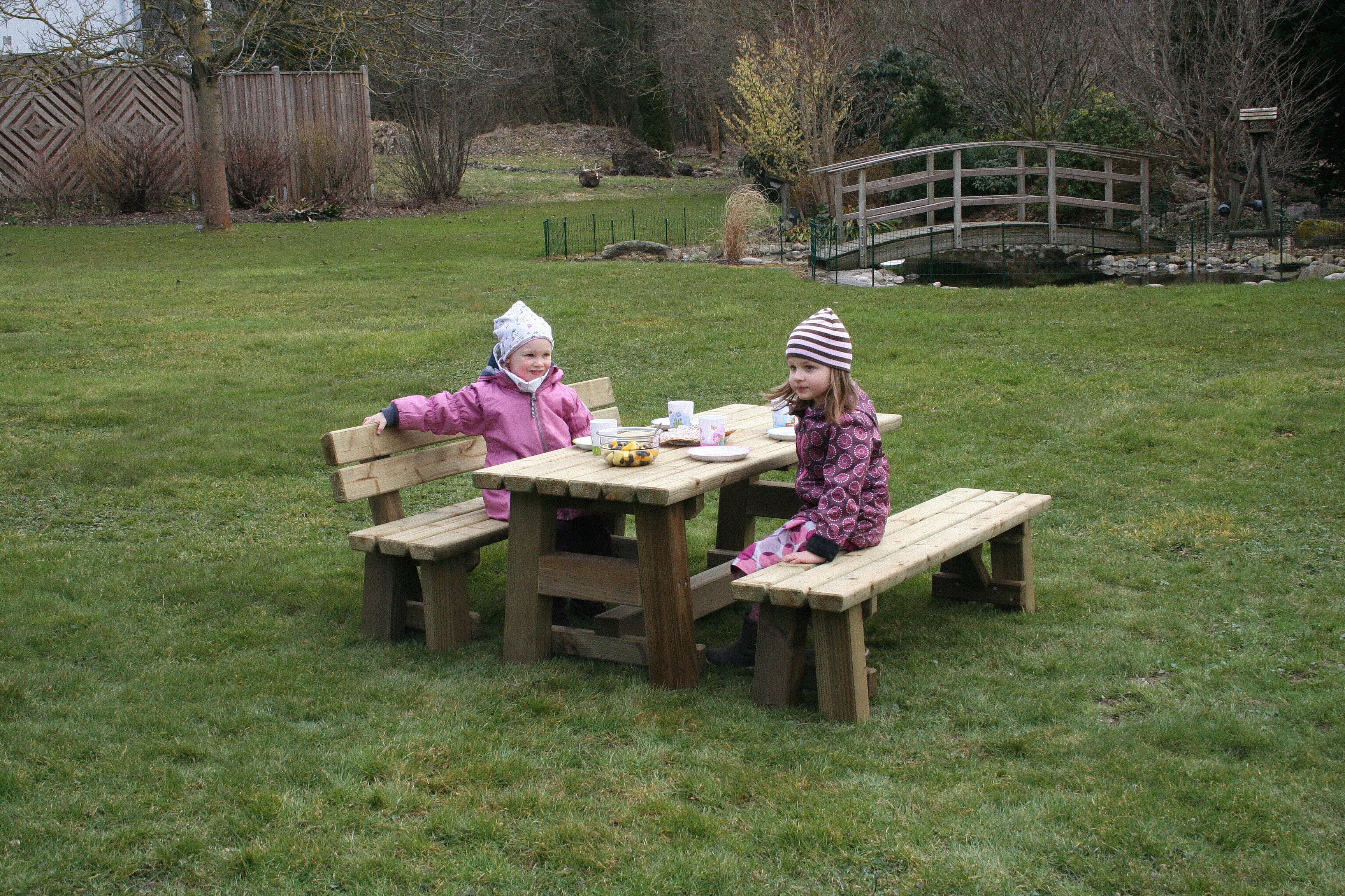 Bank Lennetal mit Rückenlehne für Kinder