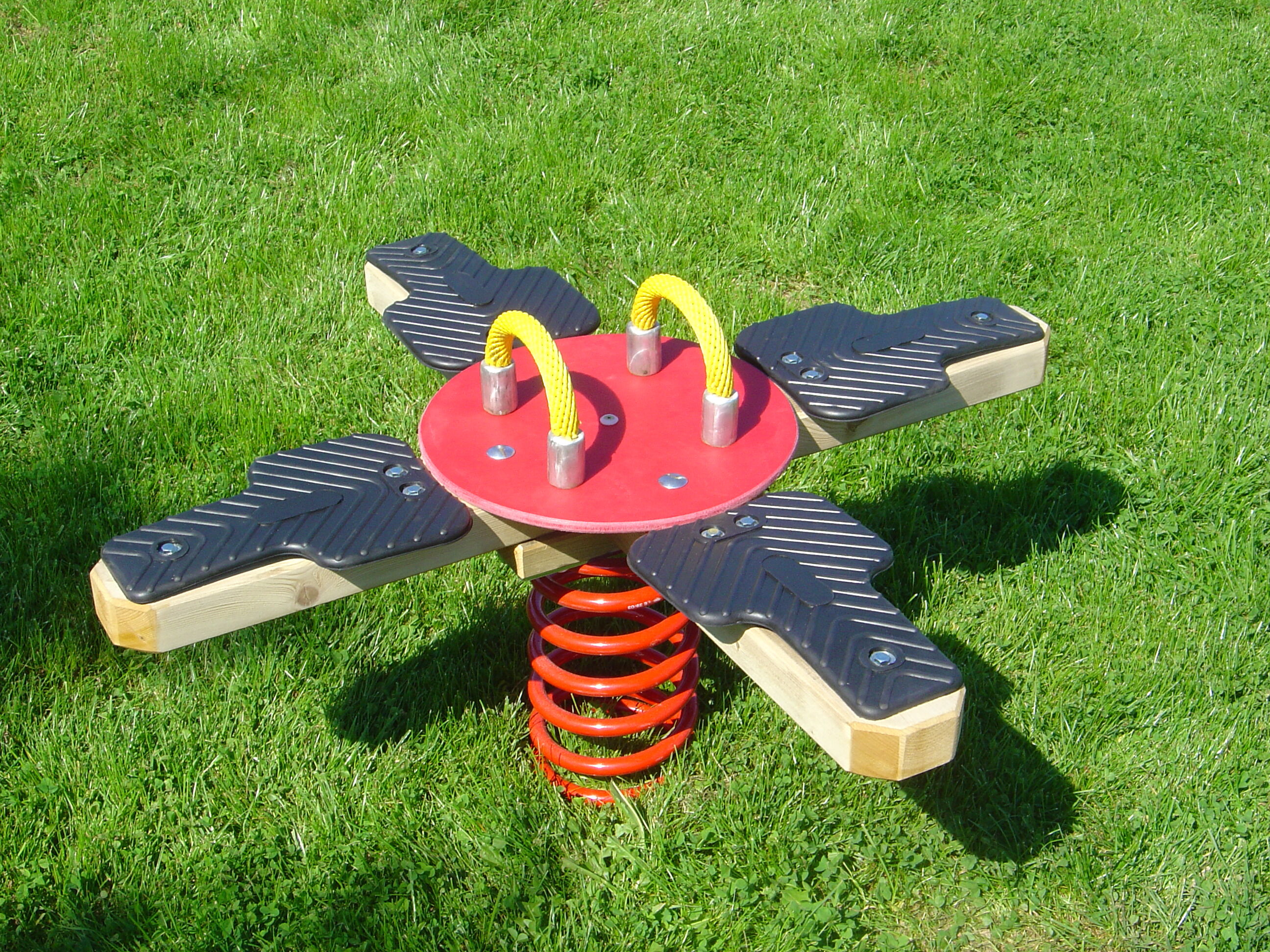 Einzel-Federspielgerät Wippkreuz