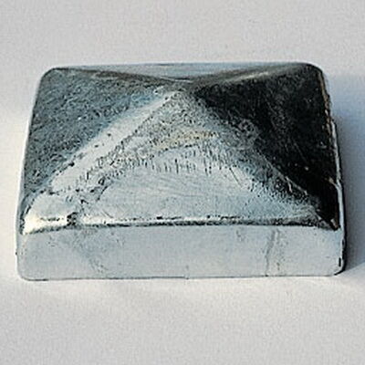 Pfostenkappe aus verzinktem Stahl