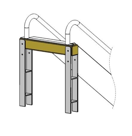 Hügelbefestigung und Einstieg