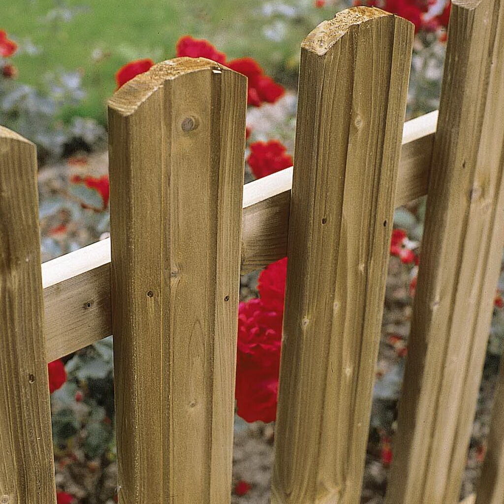 Stakettenzaunbretter Sylt grün