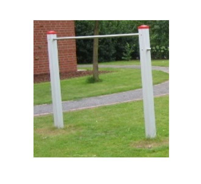 Reckstange 1-fach mit Alupfosten