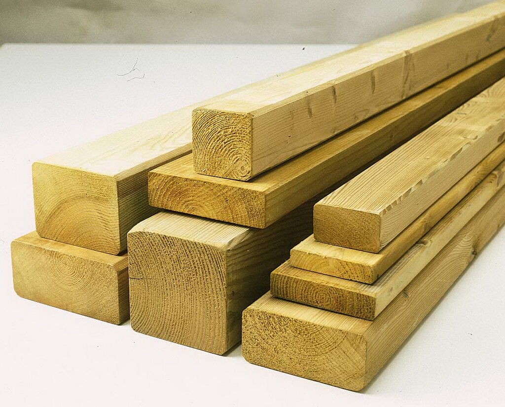 Kantholz  120 x 120 Douglasie/Lärche