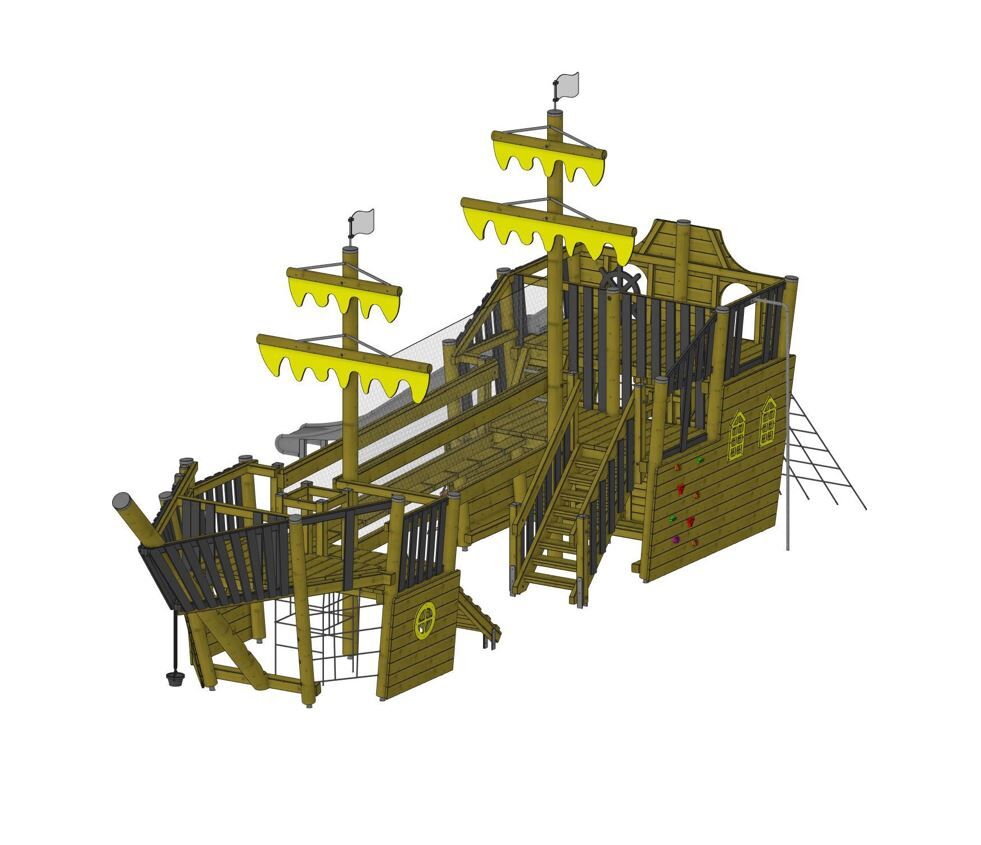 Spielschiff Hansekogge