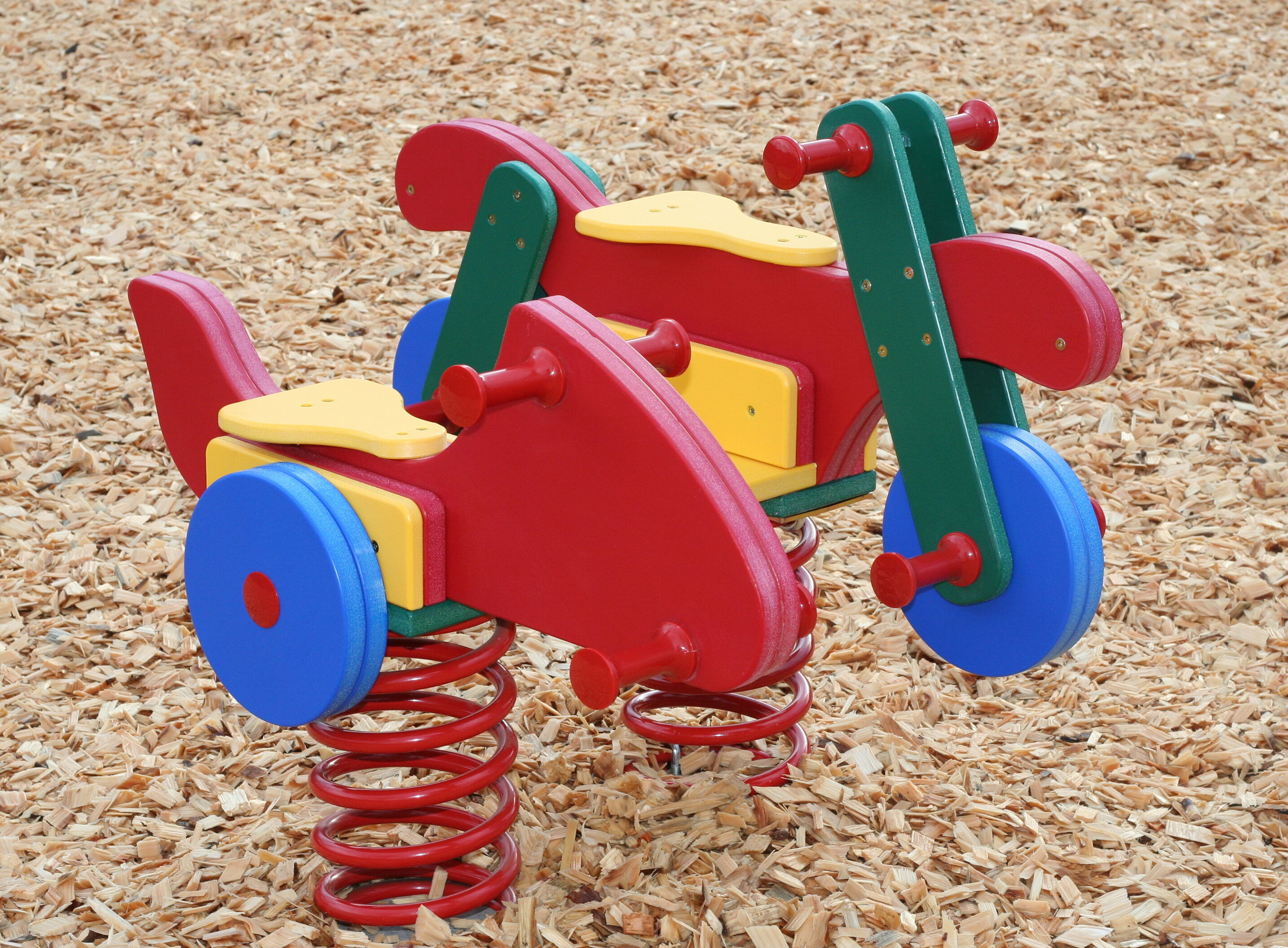 Zweifach-Federspielgerät Motorrad