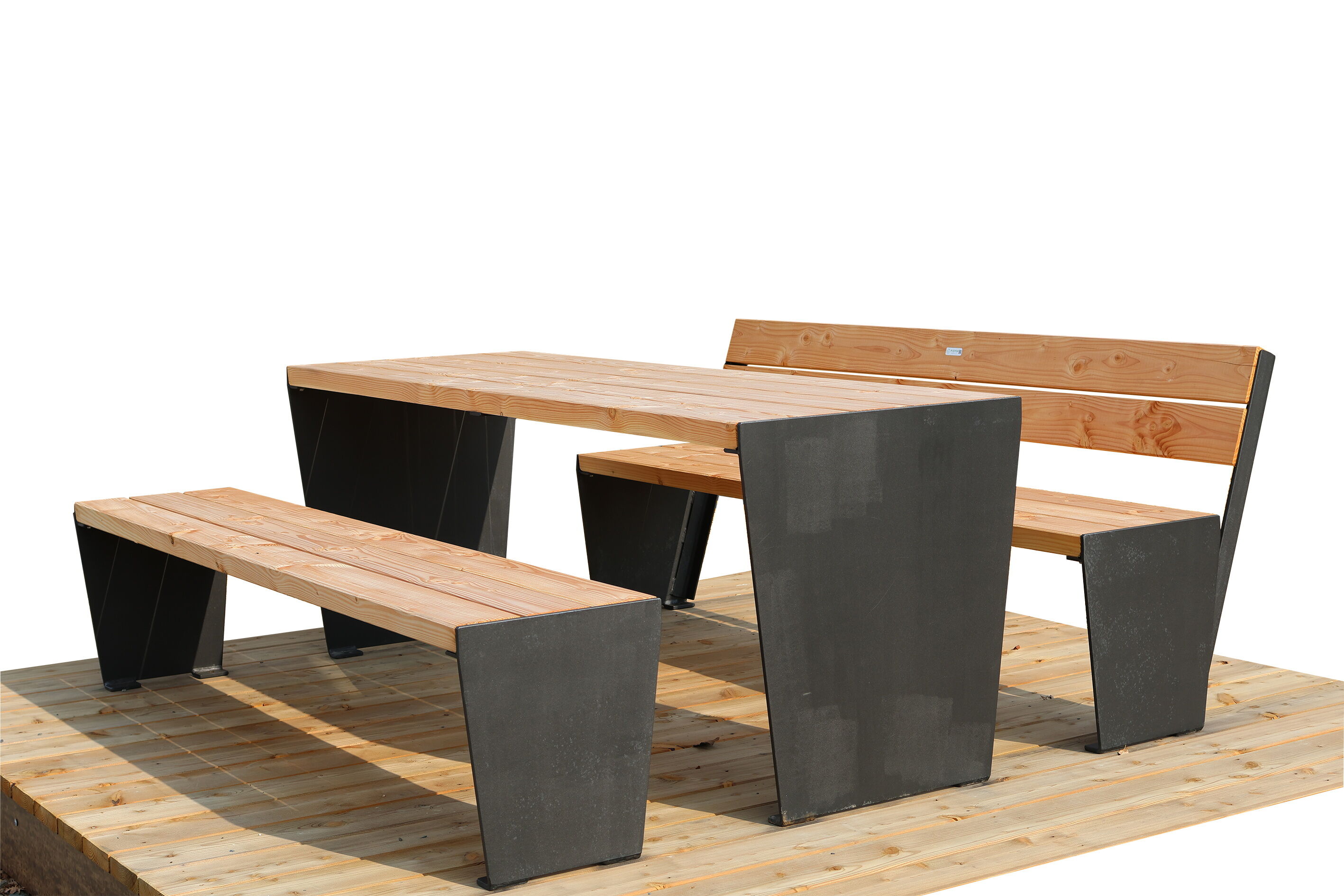 Logo Sitzgruppe EDGE Bank/Tisch