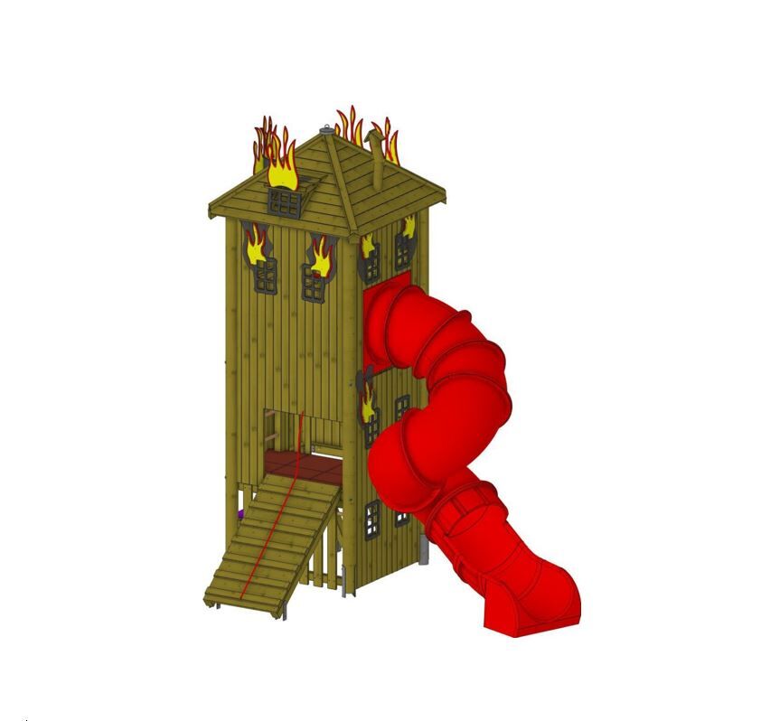 PE-Röhrenrutsche Ø 0,80 m