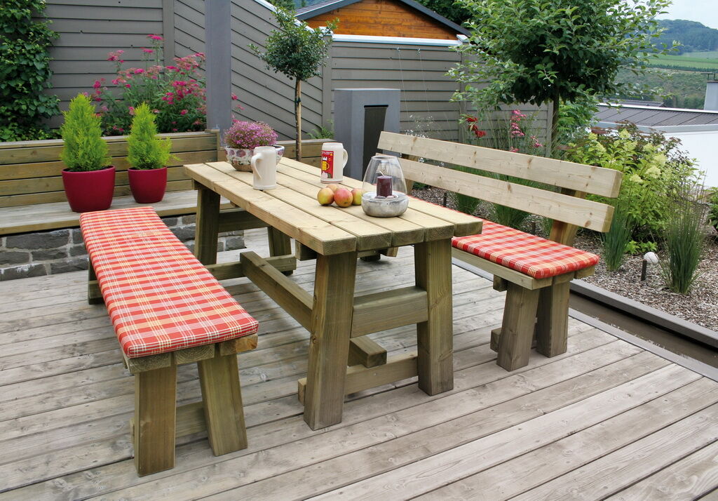 Bank Lennetal ohne Rückenlehne Douglasie