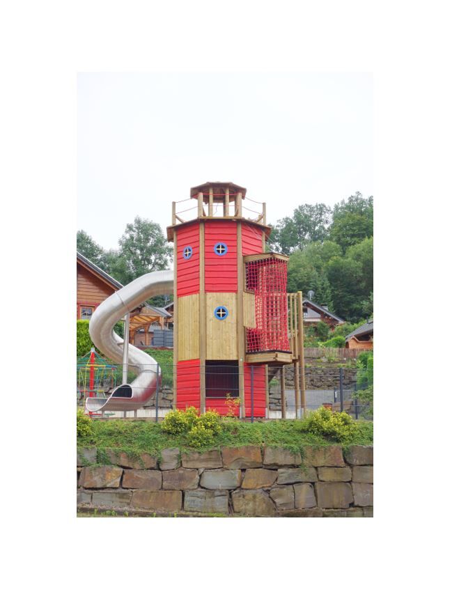 Edelstahlröhrenrutsche