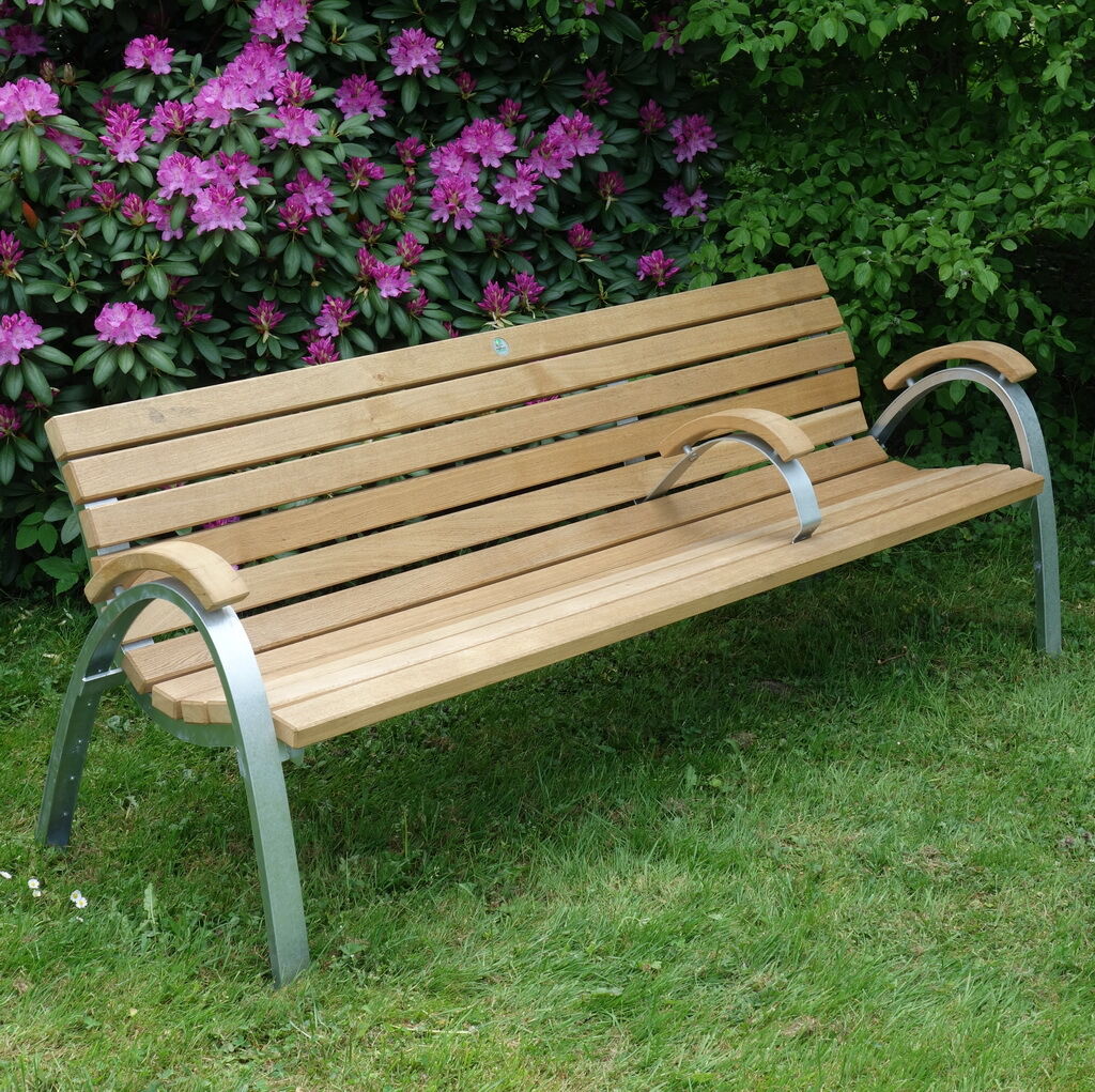 Bank Pieper Flow Eiche grün