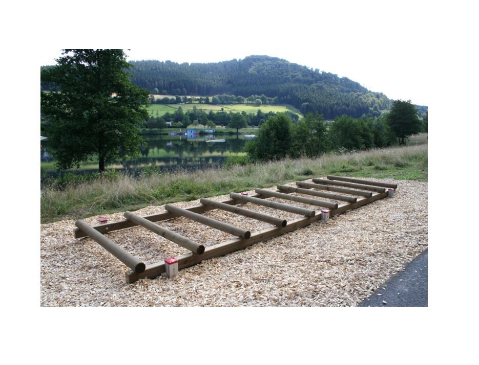 Balancier- und Hüpfleiter