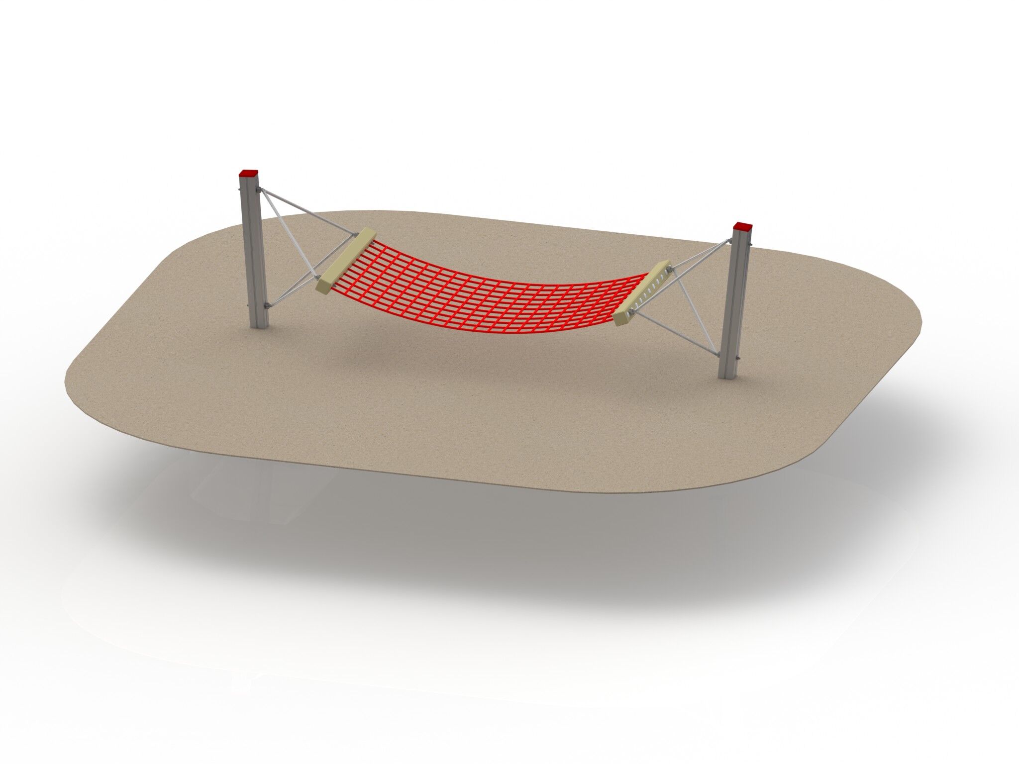 Hängematte schwingungsbegrenzt