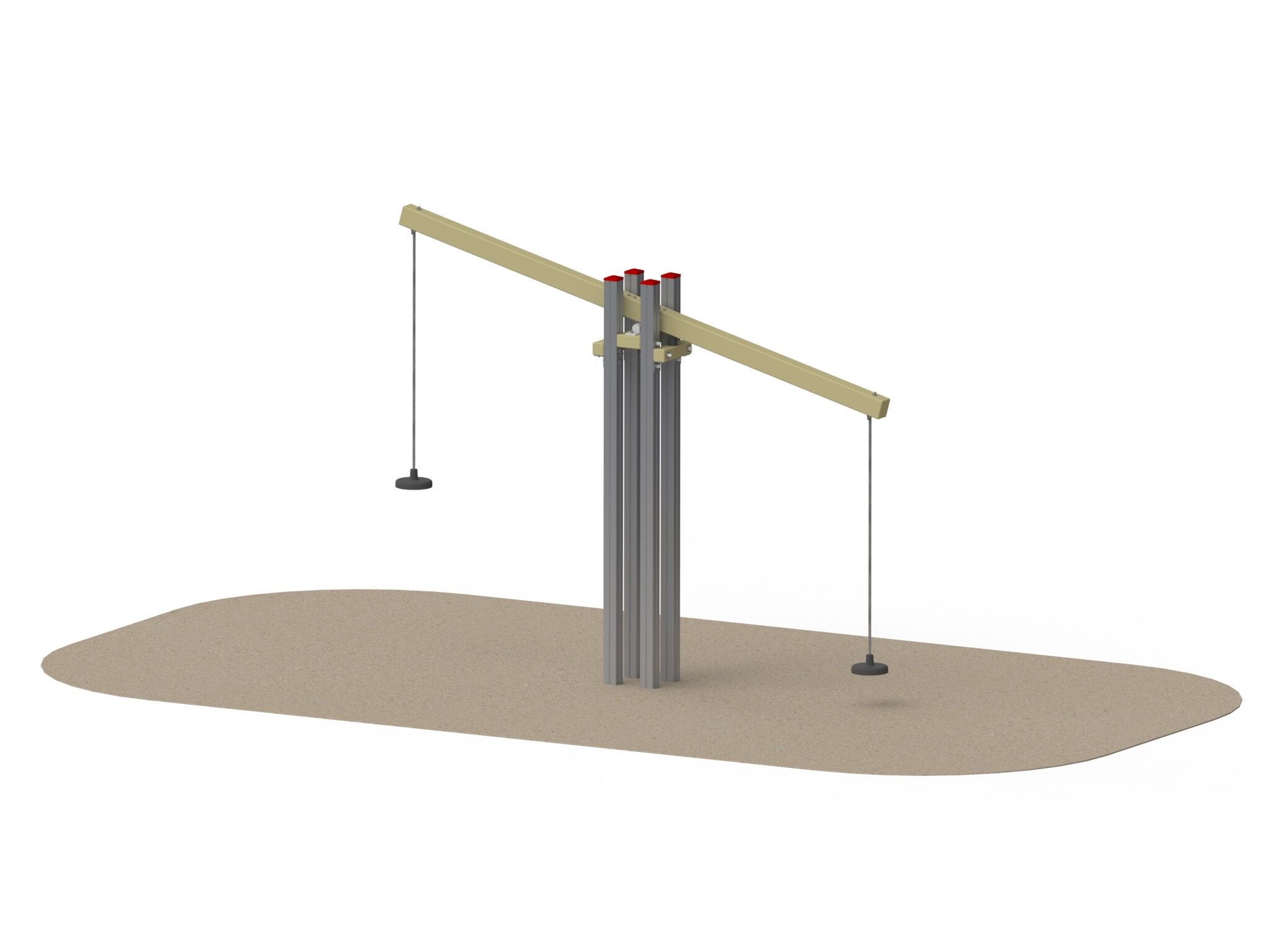 Hochwippe zweisitzig