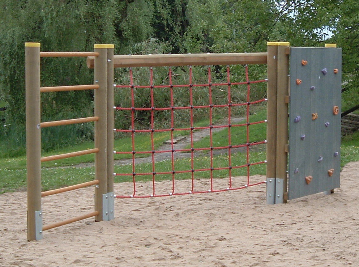 Netz-, Sprossen-, Climbingwand