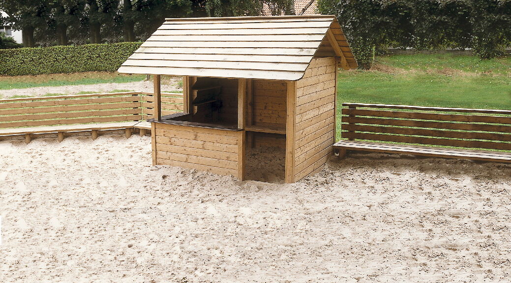 Kinderspielhaus Typ 3 L: 1,50 m